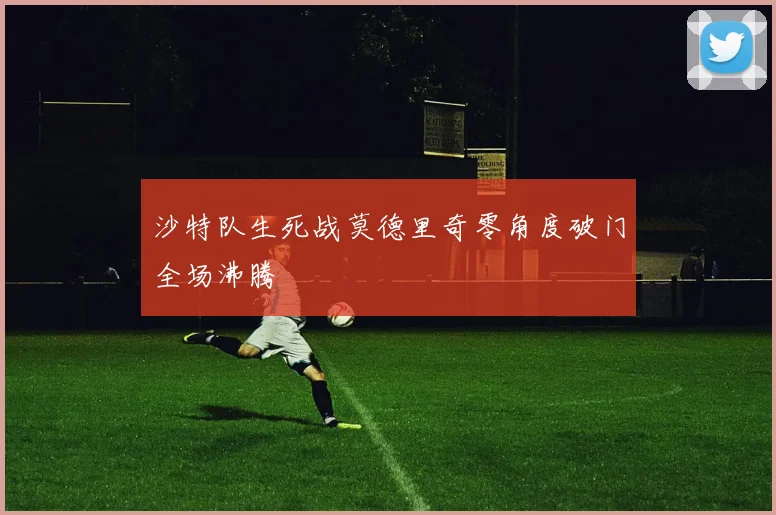 沙特队生死战莫德里奇零角度破门全场沸腾